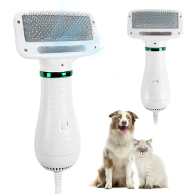 Pet hair comb Dog and cat hair dryer 2 and 1 pet supplies Pet hair Dryer with Slicker Brush; pet grooming