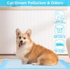 22" x 22"  100 Pcs Premium Disposable Training Pads, Pee Pads, Training Pads, Disposable Puppy Pee Pads, Quick Absorb and Odor Control